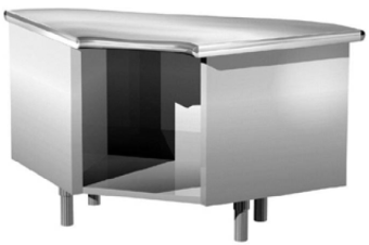 Угловой элемент наружный 90° Electrolux 330126 (ZLC90E) в ШефСтор (chefstore.ru)